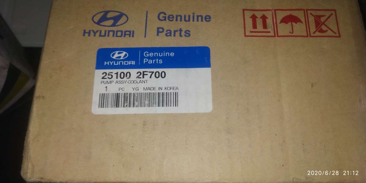 Pompe à eau Kia et hyundai