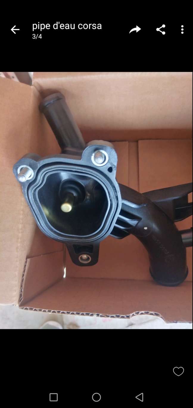 pipe d'eau opel corsa 1.2