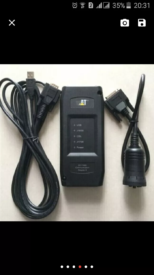 Scanner  caterpillar 